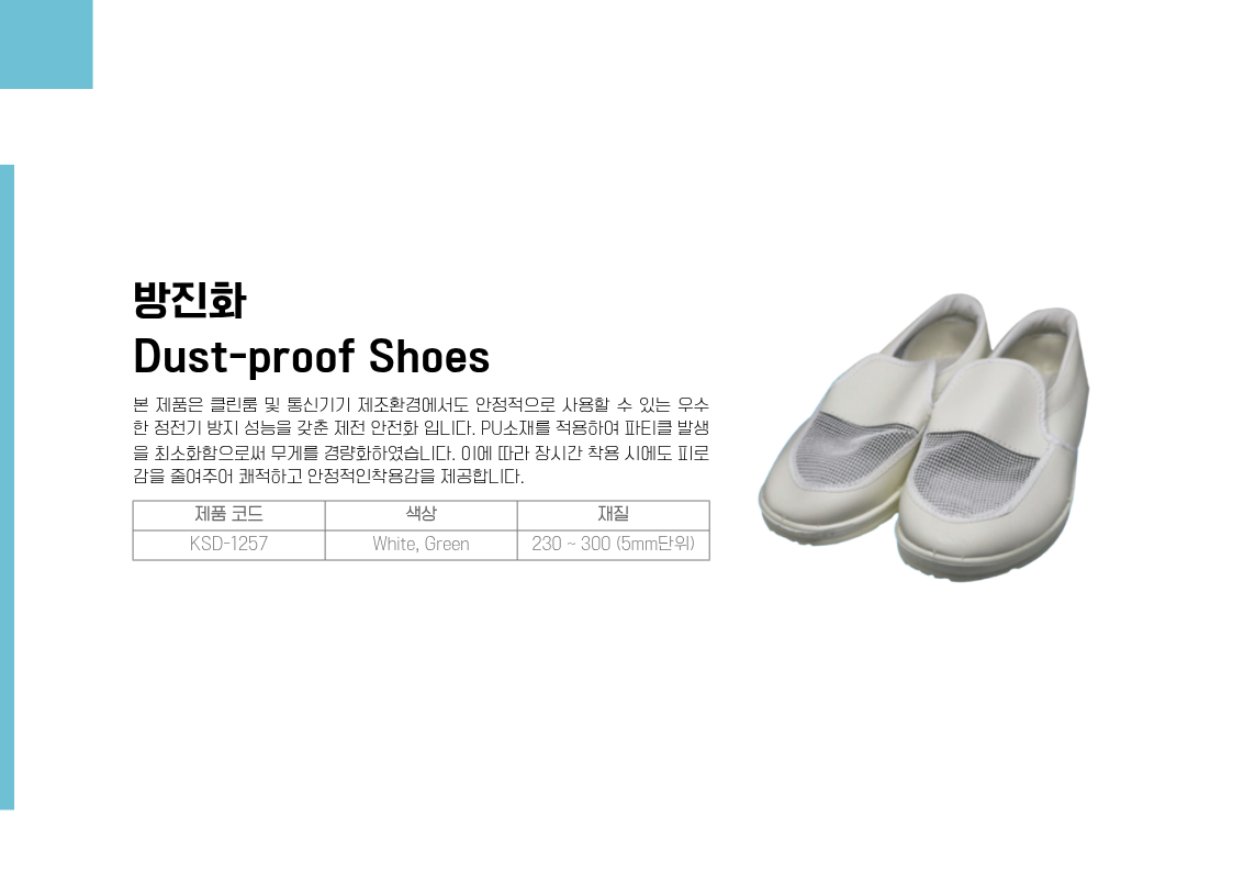 방진화(Dust-proof Shoes)